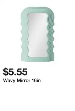 Five Below Wavy Mirror 16in offer