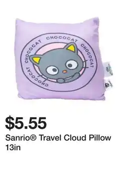 Five Below Sanrio Travel Cloud Pillow 13in offer