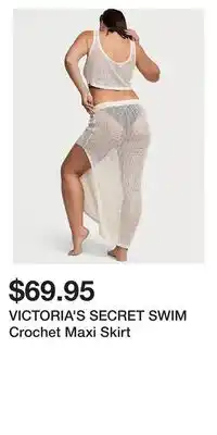Victoria's Secret VICTORIA'S SECRET SWIM Crochet Maxi Skirt offer