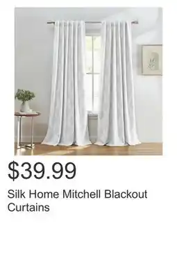 Costco Silk Home Mitchell Blackout Curtains offer