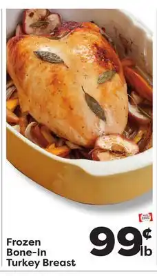 Weis Markets Frozen Bone-In Turkey Breast offer