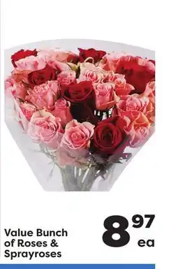 Weis Markets Value Bunch of Roses & Sprayroses offer