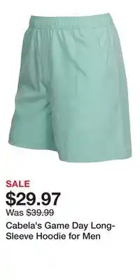 Cabela's Cabela's Game Day Long-Sleeve Hoodie for Men offer