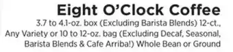 ShopRite Eight O'Clock Coffee offer