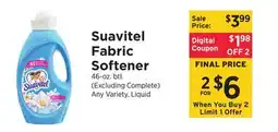 ShopRite Fabric Softener offer