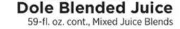 ShopRite Blended Juice offer
