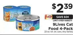 ShopRite Cat Food 4-Pack offer