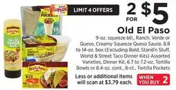 ShopRite Old El Paso offer