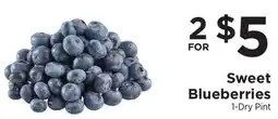 ShopRite Sweet Blueberries offer