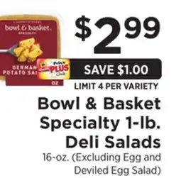 ShopRite Specialty 1-lb. Deli Salads offer