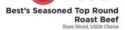 ShopRite Seasoned Top Round Roast Beef offer