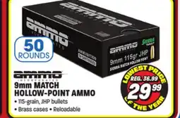 Big 5 Ammo, Inc. 9mm Match Self Defense Ammo offer