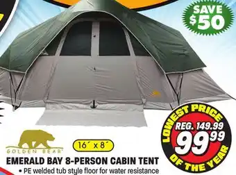 Big 5 Golden Bear Emerald Bay 8-Person Cabin Tent offer