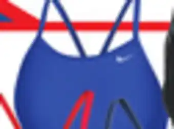 Big 5 Nike Women's Solid Racerback One-Piece Swimsuit offer