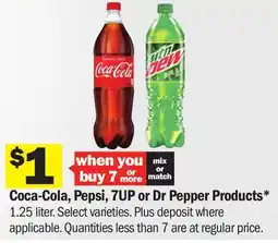 Meijer Coca-Cola, Pepsi, 7UP or Dr Pepper Products offer