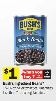 Meijer Bush's Ingredient Beans offer