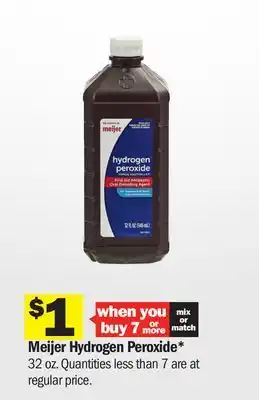 Meijer Meijer Hydrogen Peroxide offer