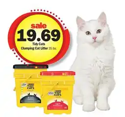 Meijer Tidy Cats Clumping Cat Litter offer