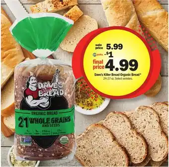 Meijer Dave's Killer Bread Organic Bread offer