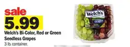 Meijer Welch's Bi-Color, Red or Green Seedless Grapes offer