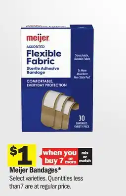 Meijer Meijer Bandages offer