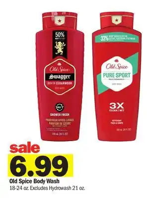 Meijer Old Spice Body Wash offer