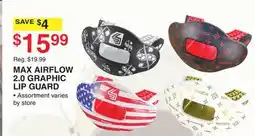 Dunham's Sports MAX AIRFLOW 2.0 GRAPHIC LIP GUARD offer