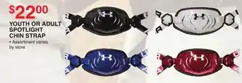 Dunham's Sports YOUTH OR ADULT SPOTLIGHT CHIN STRAP offer