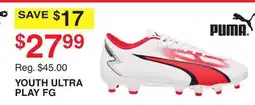 Dunham's Sports PUMA YOUTH ULTRA PLAY FG offer
