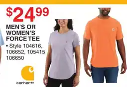 Dunham's Sports MEN'S OR WOMEN'S FORCE TEE offer