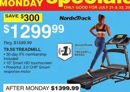 Dunham's Sports T8.5S TREADMILL offer