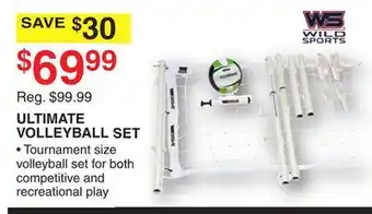 Dunham's Sports WILD SPORTS ULTIMATE VOLLEYBALL SET offer