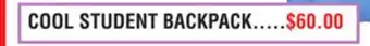 Dunham's Sports COOL STUDENT BACKPACK offer