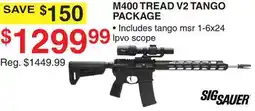 Dunham's Sports SIG SAUER M400 TREAD V2 TANGO PACKAGE offer