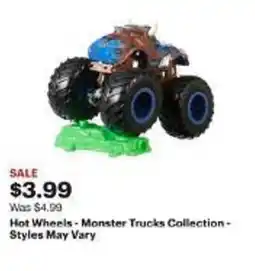 Best Buy Hot Wheels - Monster Trucks Collection - Styles May Vary offer