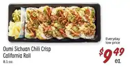 Sprouts Farmers Market Oumi Sichuan Chili Crisp California Roll offer
