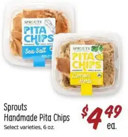 Sprouts Farmers Market Sprouts Handmade Pita Chips offer