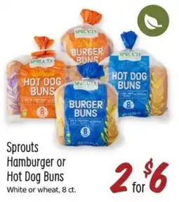 Sprouts Farmers Market Sprouts Hamburger or Hot Dog Buns offer