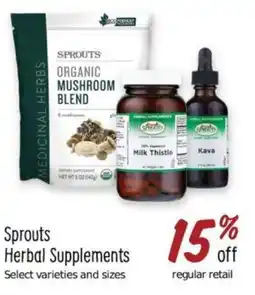 Sprouts Farmers Market Sprouts Herbal Supplements offer