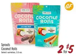 Sprouts Farmers Market Sprouts Coconut Rolls offer
