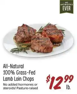 Sprouts Farmers Market All-Natural 100% Grass-Fed Lamb Loin Chops offer