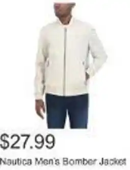 Costco Nautica Men's Bomber Jacket offer