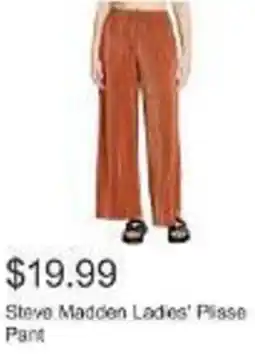 Costco Steve Madden Ladies' Plisse Pant offer