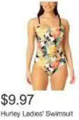 Costco Hurley Ladies' Swimsuit offer