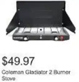 Costco Coleman Gladiator 2 Burner Stove offer