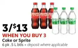 Fareway Coke or Sprite offer