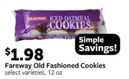 Fareway Fareway Old Fashioned Cookies offer