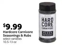 Fareway Hardcore Carnivore Seasonings & Rubs offer