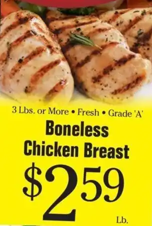 Morton Williams Boneless Chicken Breast offer