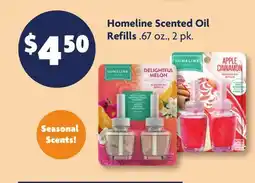 Family Dollar Homeline Scented Oil Refills offer